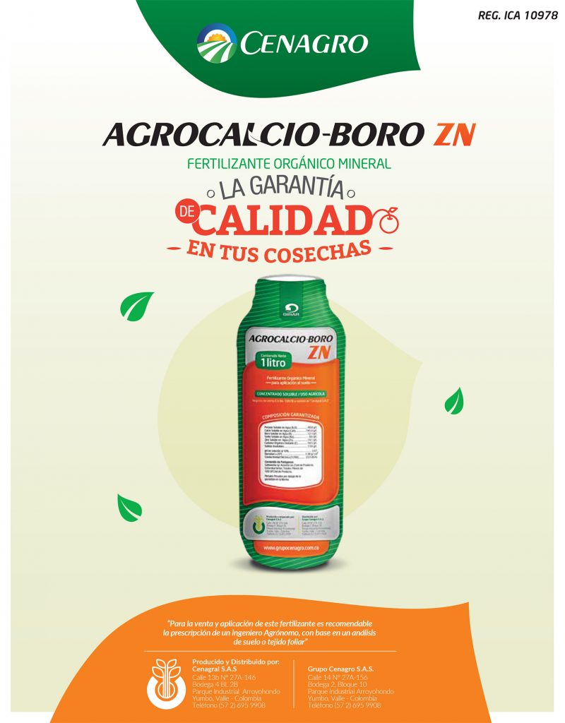 FICHA TÉCNICA Agrocalcio Boro-Fertilizantes-Cenagro